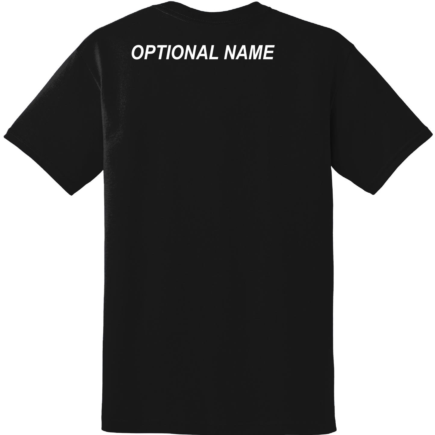 OPTIONAL : NAME ON BACK OF PURCHASED TSHIRT