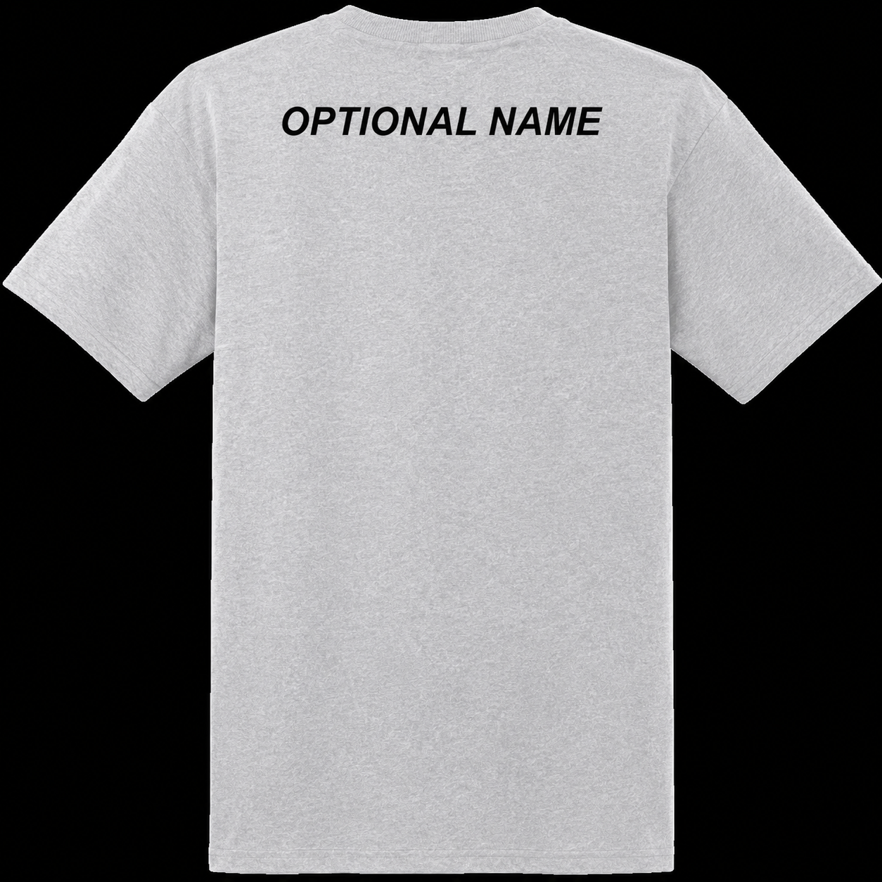 OPTIONAL : NAME ON BACK OF PURCHASED TSHIRT