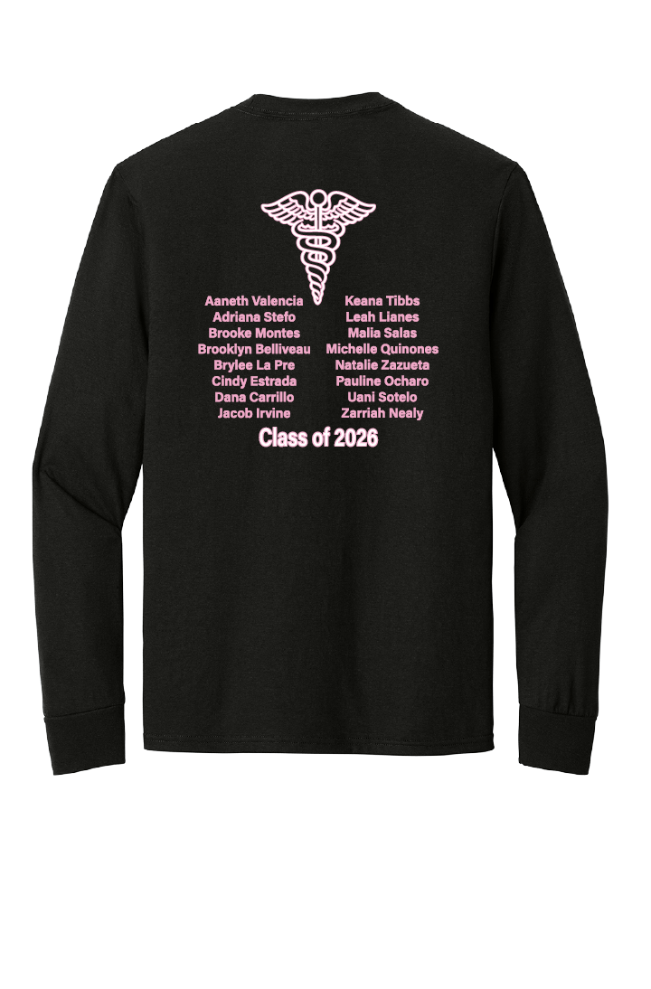 BODJANAC Nursing Assistant AM Class LONG SLEEVE t-shirt