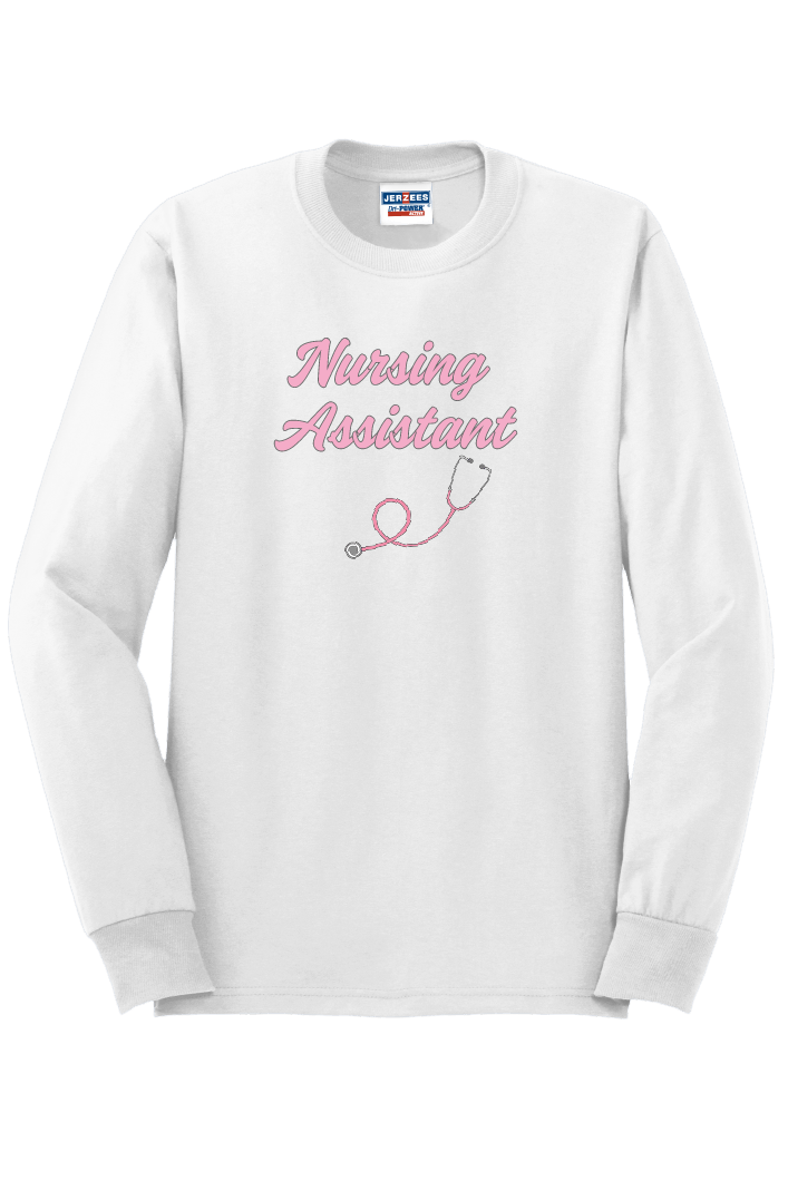 CNA Nursing Assistant AM Class LONG SLEEVE t-shirt