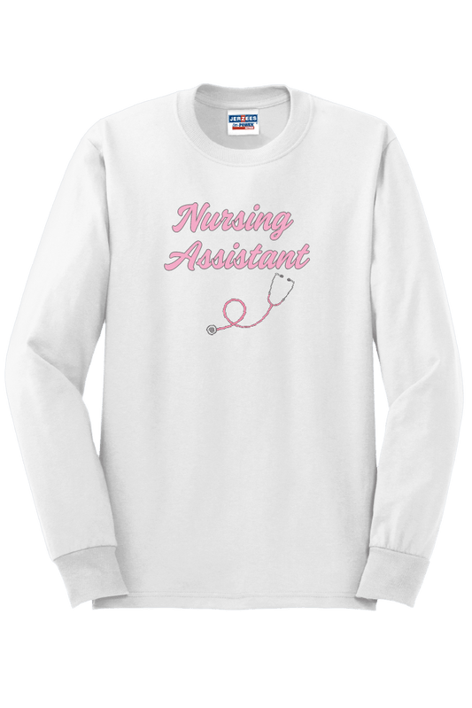 CNA Nursing Assistant AM Class LONG SLEEVE t-shirt