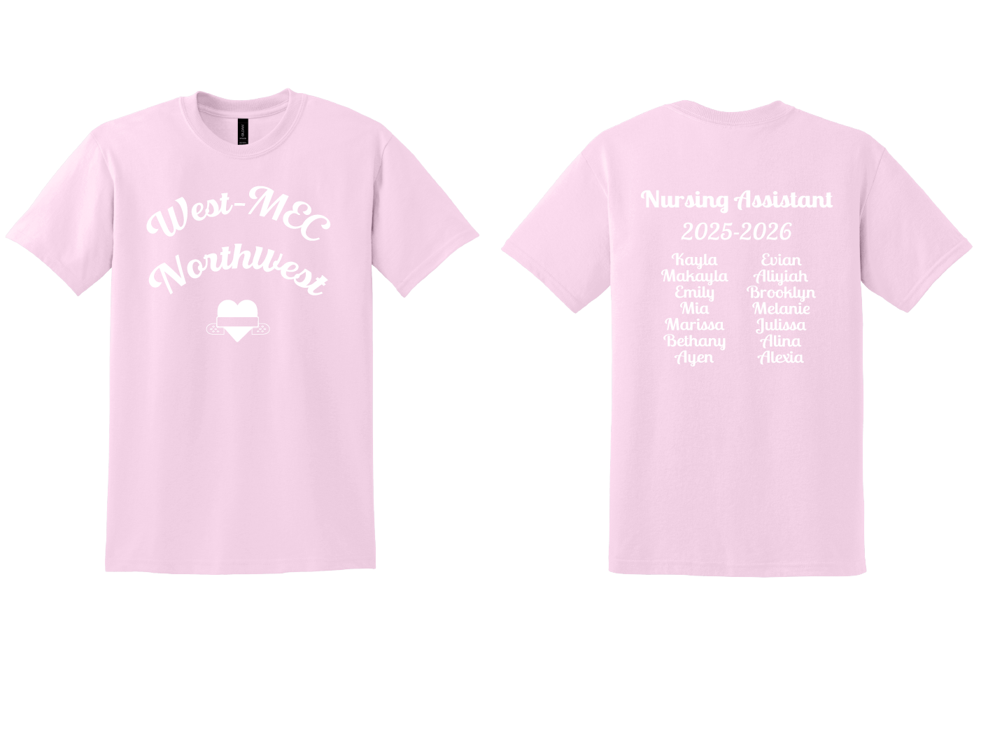 CNA Nursing Assistant PM Class SHORT SLEEVE