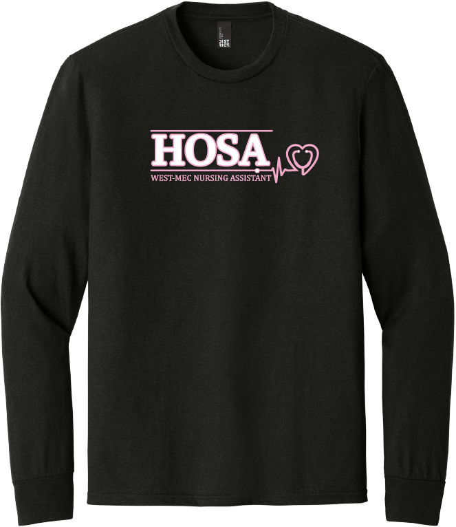 BODJANAC Nursing Assistant AM Class LONG SLEEVE t-shirt