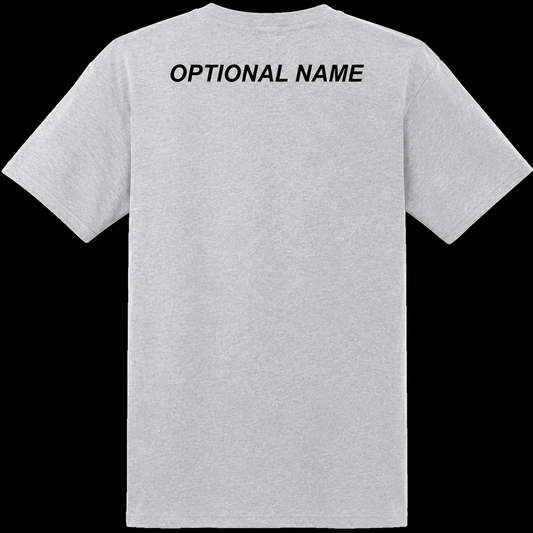 OPTIONAL :  NAME ON BACK OF PURCHASED TSHIRT
